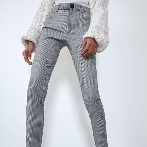 Zara Highwaisted hounds tooth Legging - Picture 3 of 11